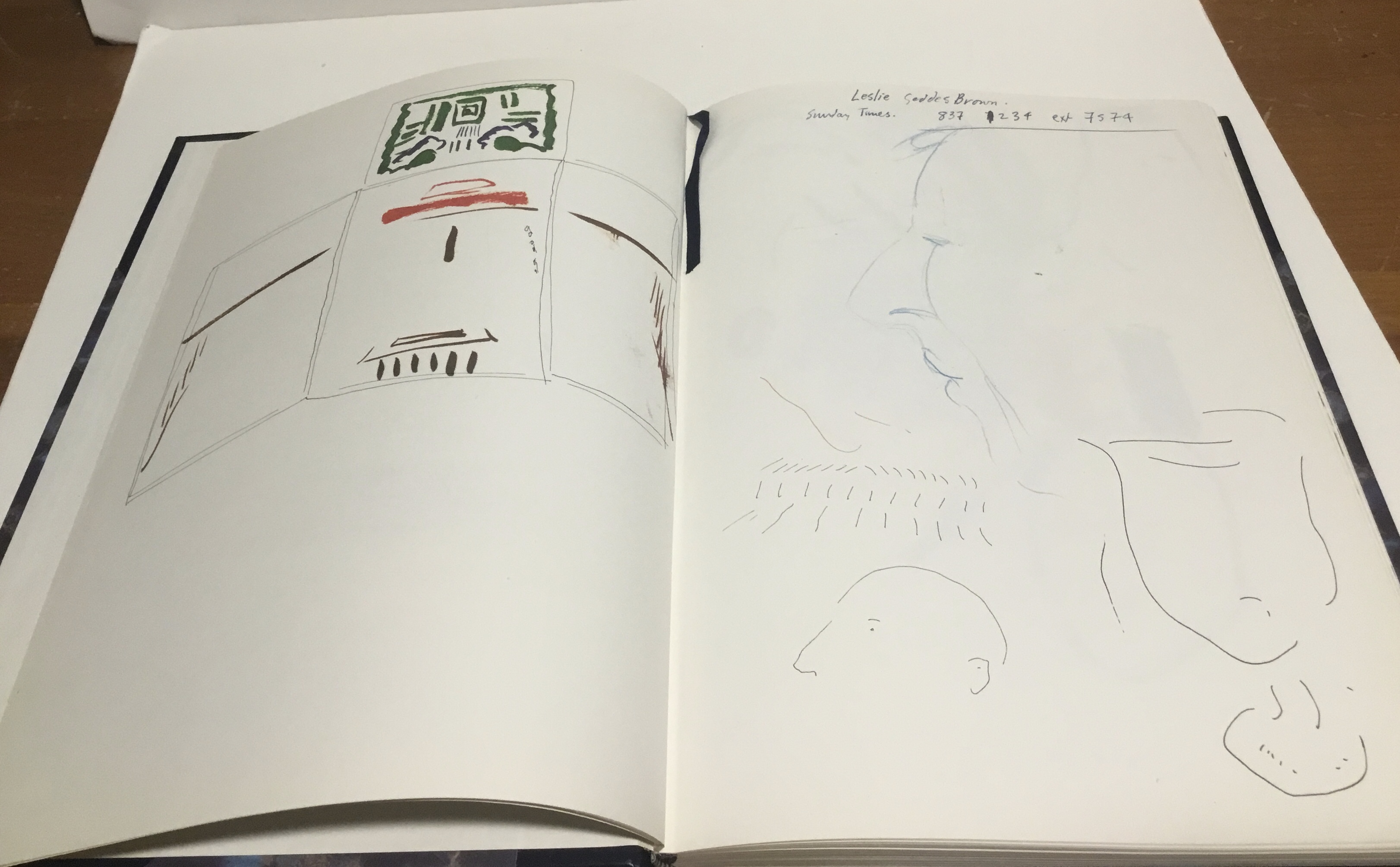 Martha's Vineyard and Other Places: My Third Sketchbook from the Summer of 1982 (Abrams Facsimile Reproduction Sketchbook Series) by Hockney, David: Fine Hardcover (1985) 1st Edition | Chris Grobel Martha's Vineyard and Other Places: My Third Sketchbook from the Summer of 1982 (Abrams Facsimile Reproduction Sketchbook Series) by Hockney, David: Fine Hardcover (1985) 1st Edition | Chris Grobel