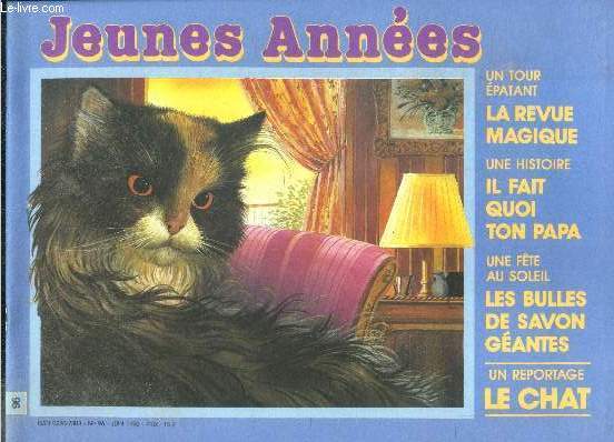 Jeunes annees N°96 juin 1990- un tour epatant, la revue magique, il fait quoi ton papa, une fete au soleil, les bulles de savon geantes, reportage: l