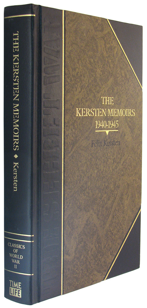 The Kersten Memoirs, 1940-1945 (Classics of World War II). - Kersten, Felix.