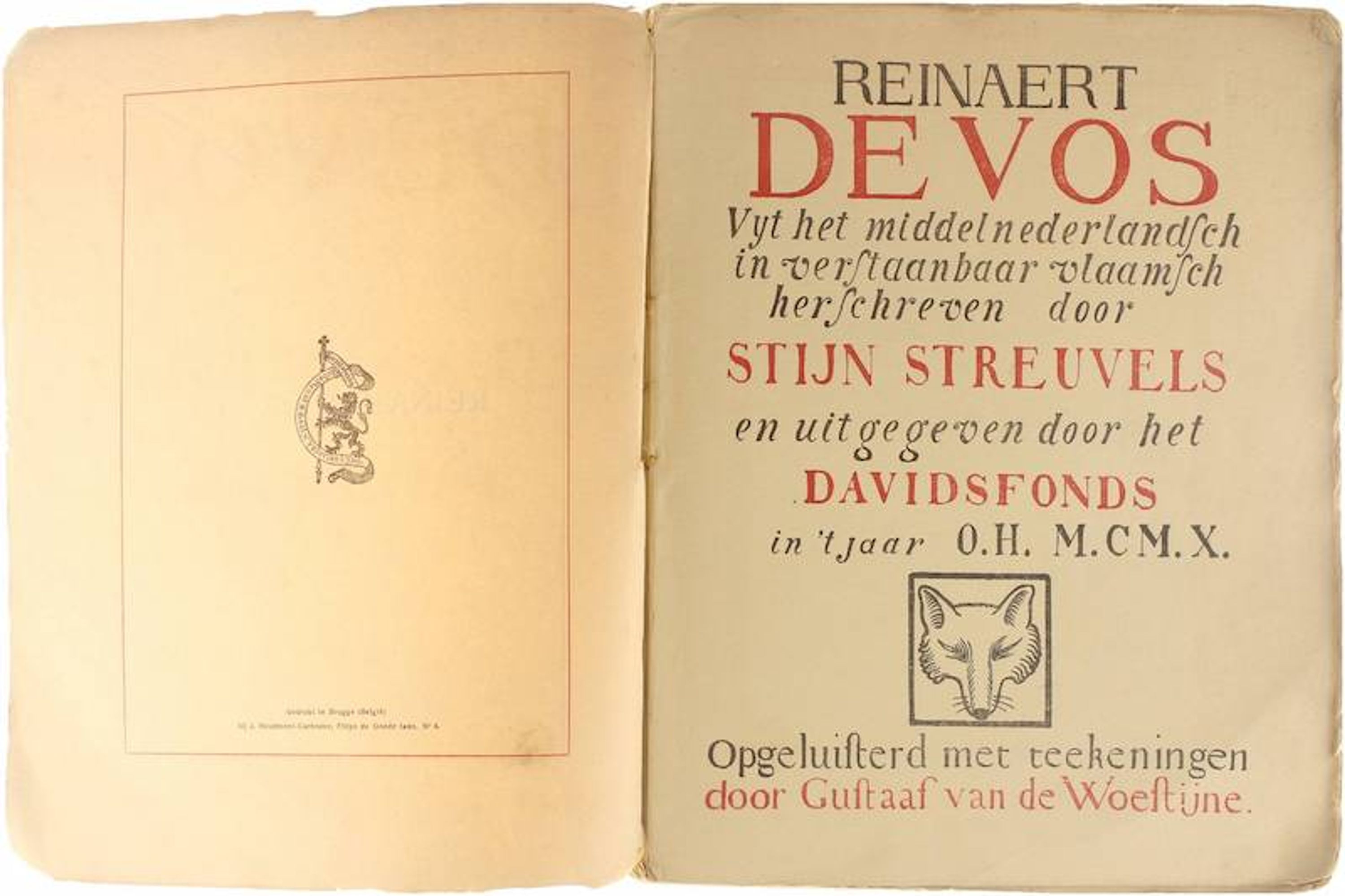 Reinaert de Vos uyt het middelnederlandsch in verstaanbaar vlaamsch