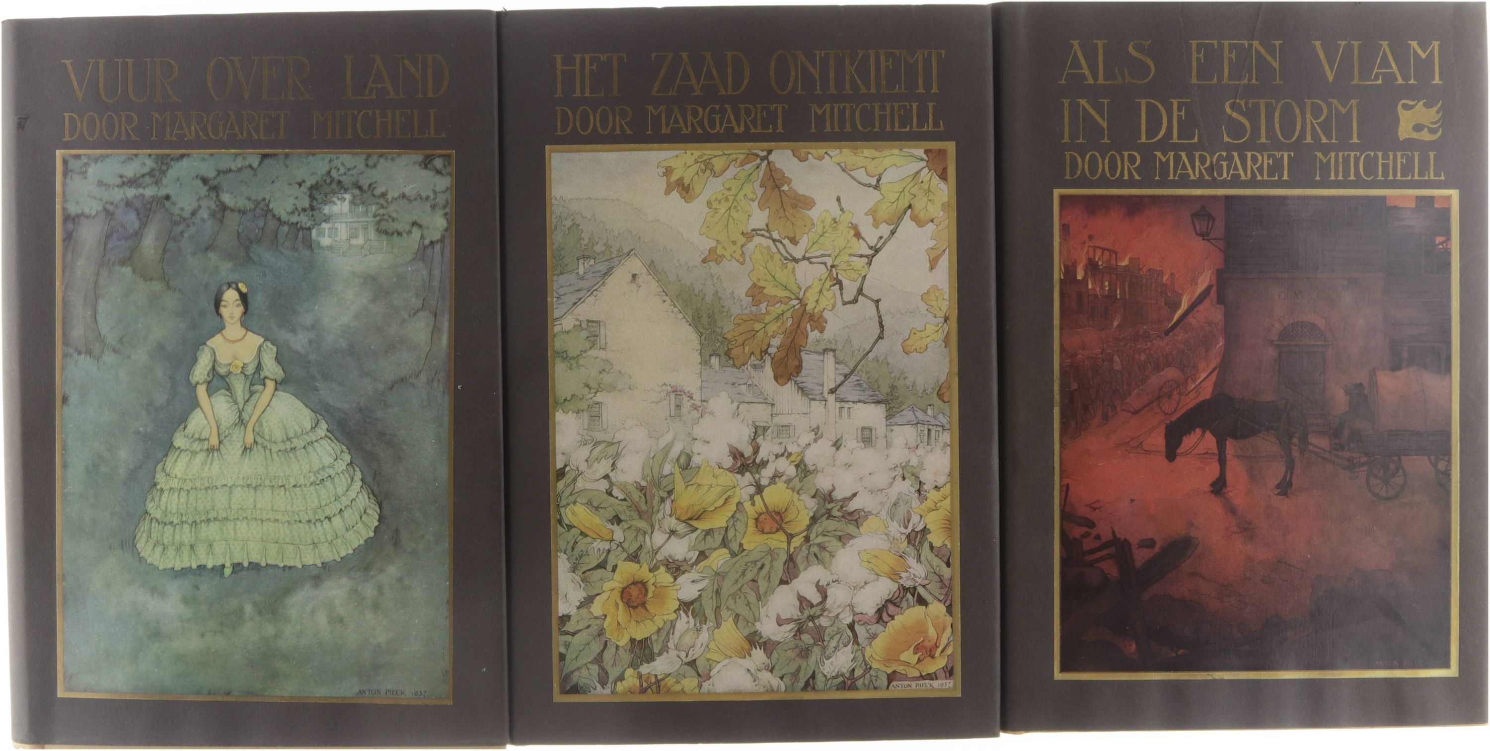 Gejaagd door de Wind : 1. Vuur over Land - 2. Als een Vlam in de Storm