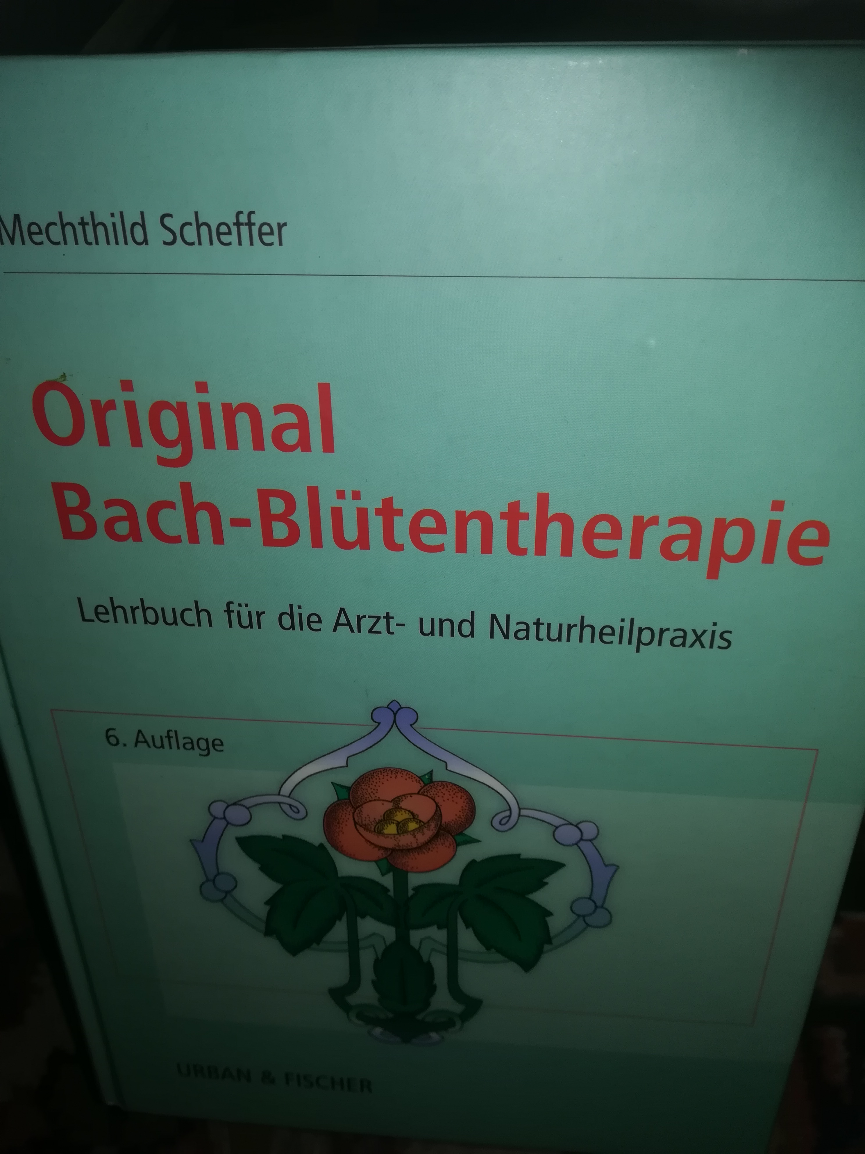 Original Bach-Blütentherapie, Lehr buch für die Arzt- und Naturheilpraxis - Scheffer Mechthild