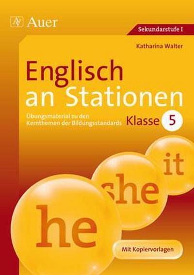 Englisch an Stationen. Klasse 5 - Katharina Walter