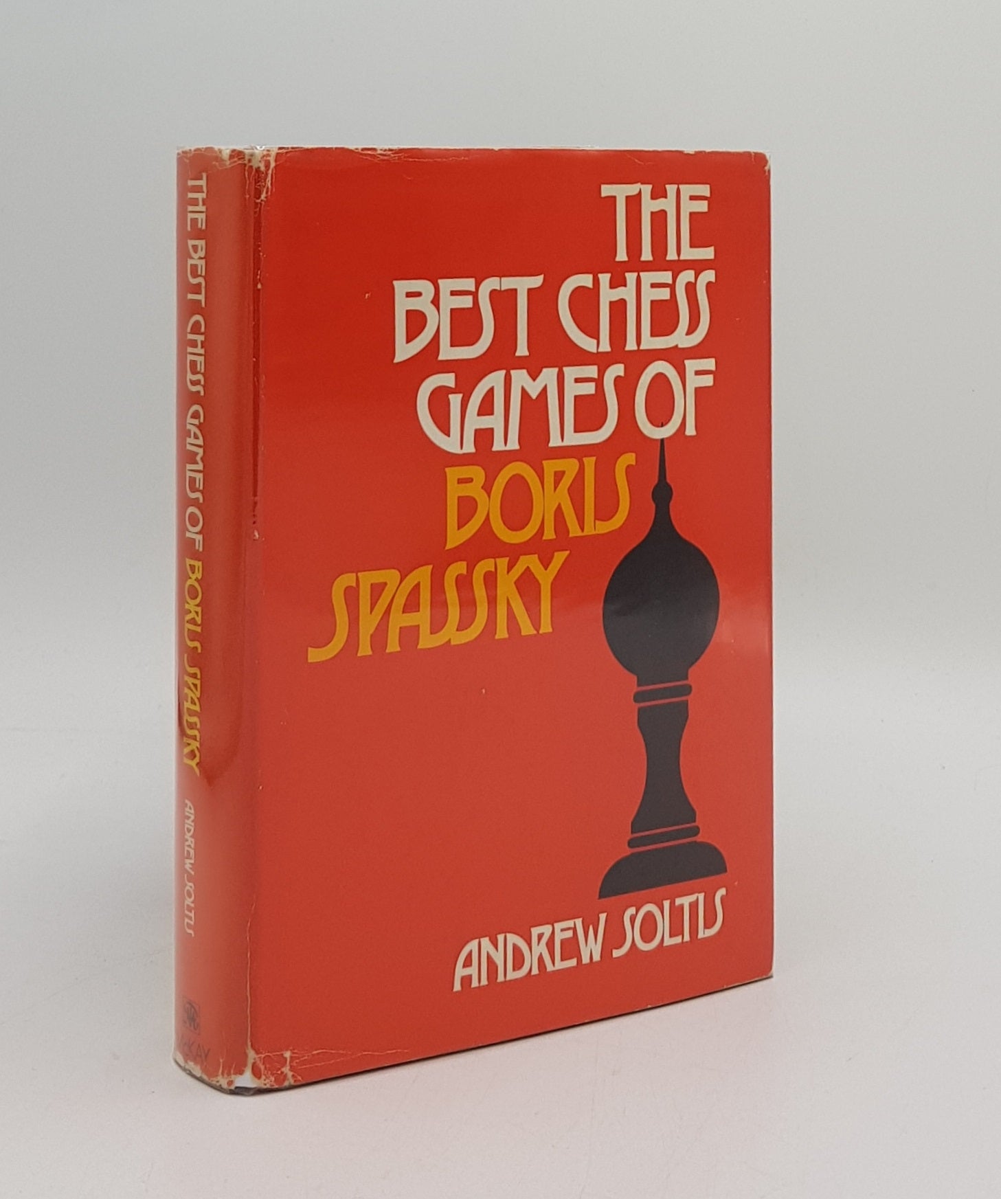 THE BEST CHESS GAMES OF BORIS SPASSKY by SOLTIS Andrew