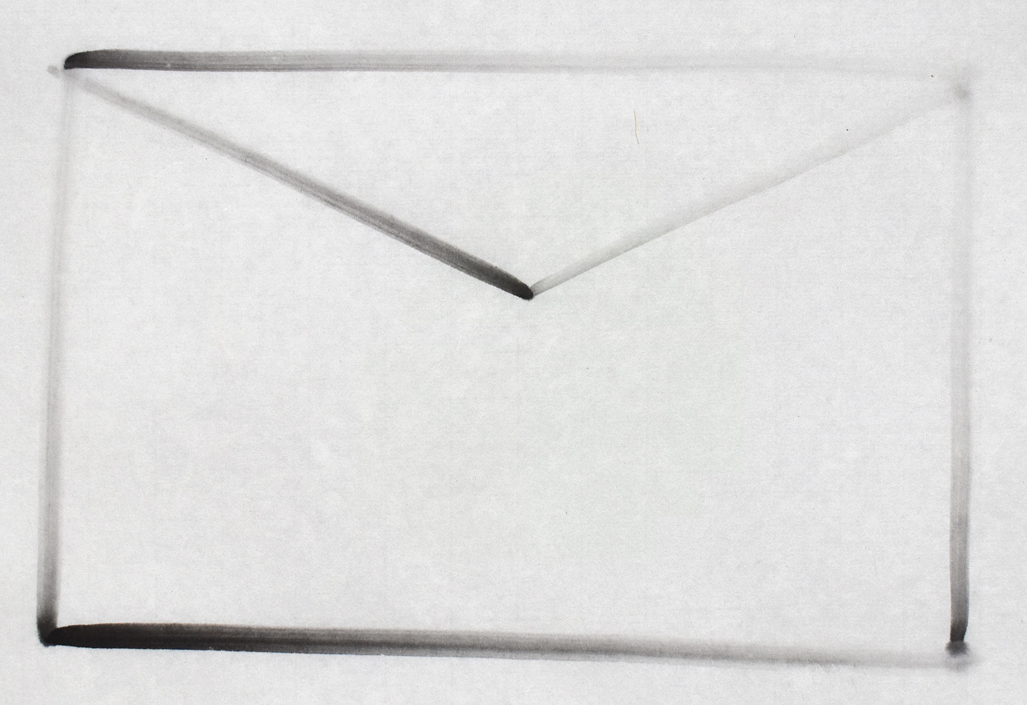 Brief. [1997]. [Signierte Original-Tuschzeichnung / Signierte Original