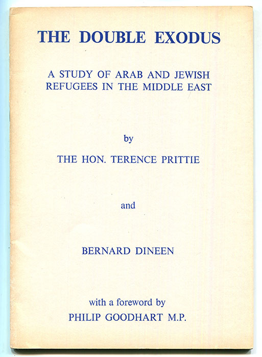 The Double Exodus A Study of Arab and Jewish Refugees in the Middle