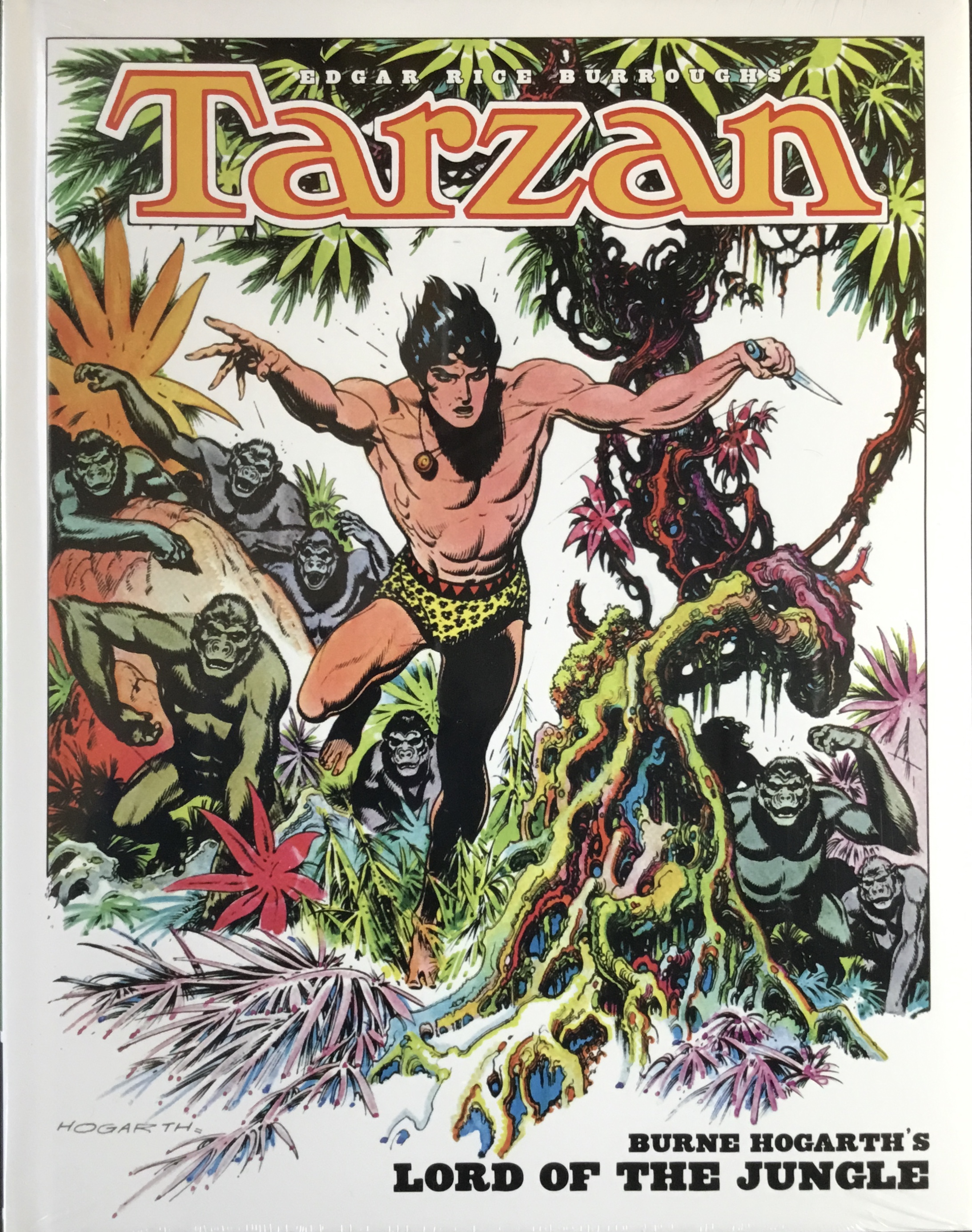 TARZAN : BURNE HOGARTH'S LORD of the JUNGLE - BURROUGHS, EDGAR RICE (author) : HOGARTH, BURNE (adaptation)