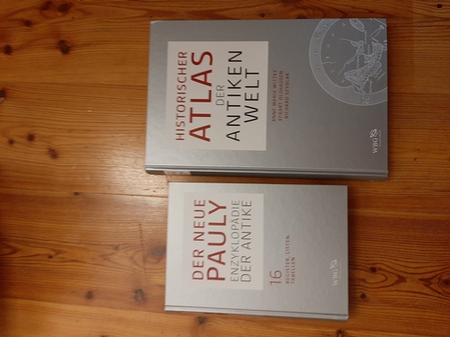 Der Neue Pauly. Enzyklopädie der Antike. 16 Bände in 19 Büchern (so komplett): 1-12/2: Lexikon A-Z, 13-15/3: Rezeptions- und Wissenschaftsgeschichte, 16: Registerband + Supplemente 4: Rezeptions- und Wissenschaftsgeschichte. Register zu den Bänden 13-15/3 (19 BÜCHER) - Cancik, Hubert ; Landfester, Manfred ; Egger, Brigitte ; Schneider, Helmuth [Hrsg.]