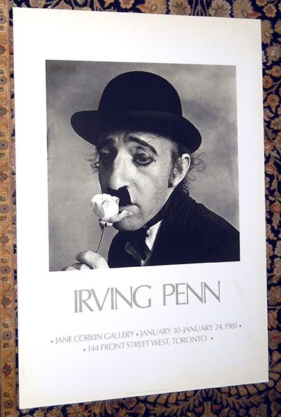 Irving Penn: 1981 Exhibition Poster by Penn, Irving: (1981