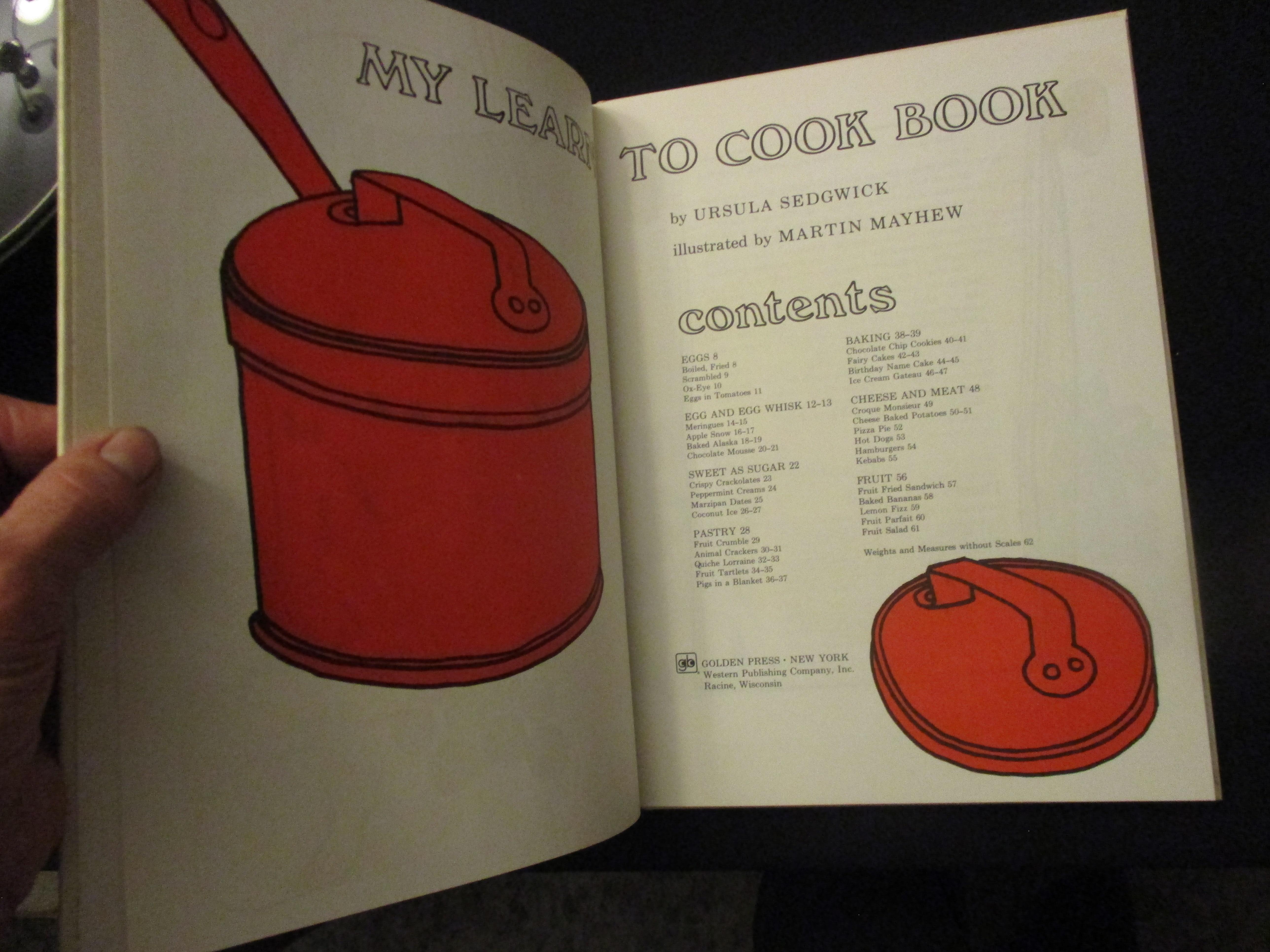 My learn to cook book by Ursula Sedgwick: Very Good