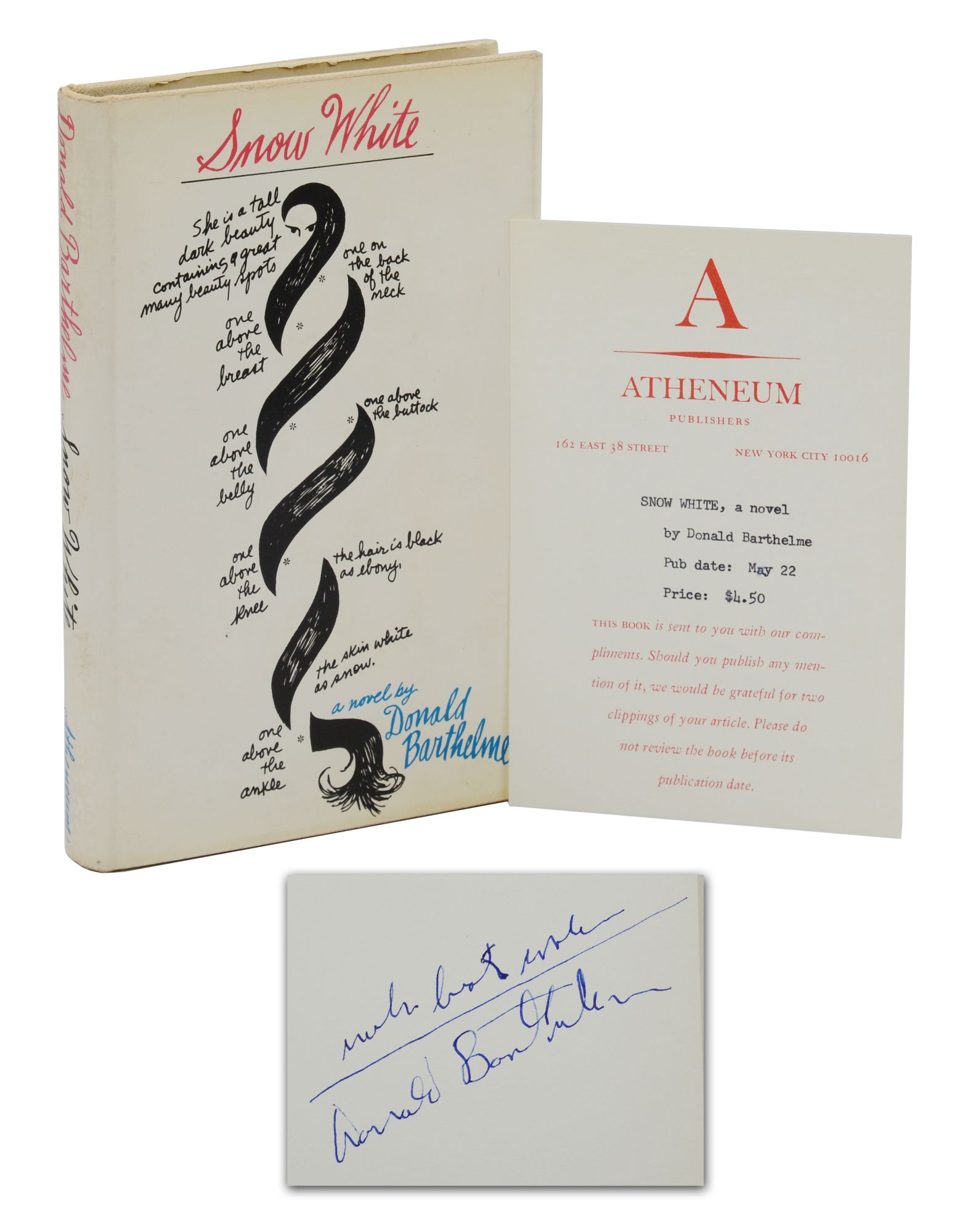 Snow White by Barthelme, Donald: (1967) First edition
