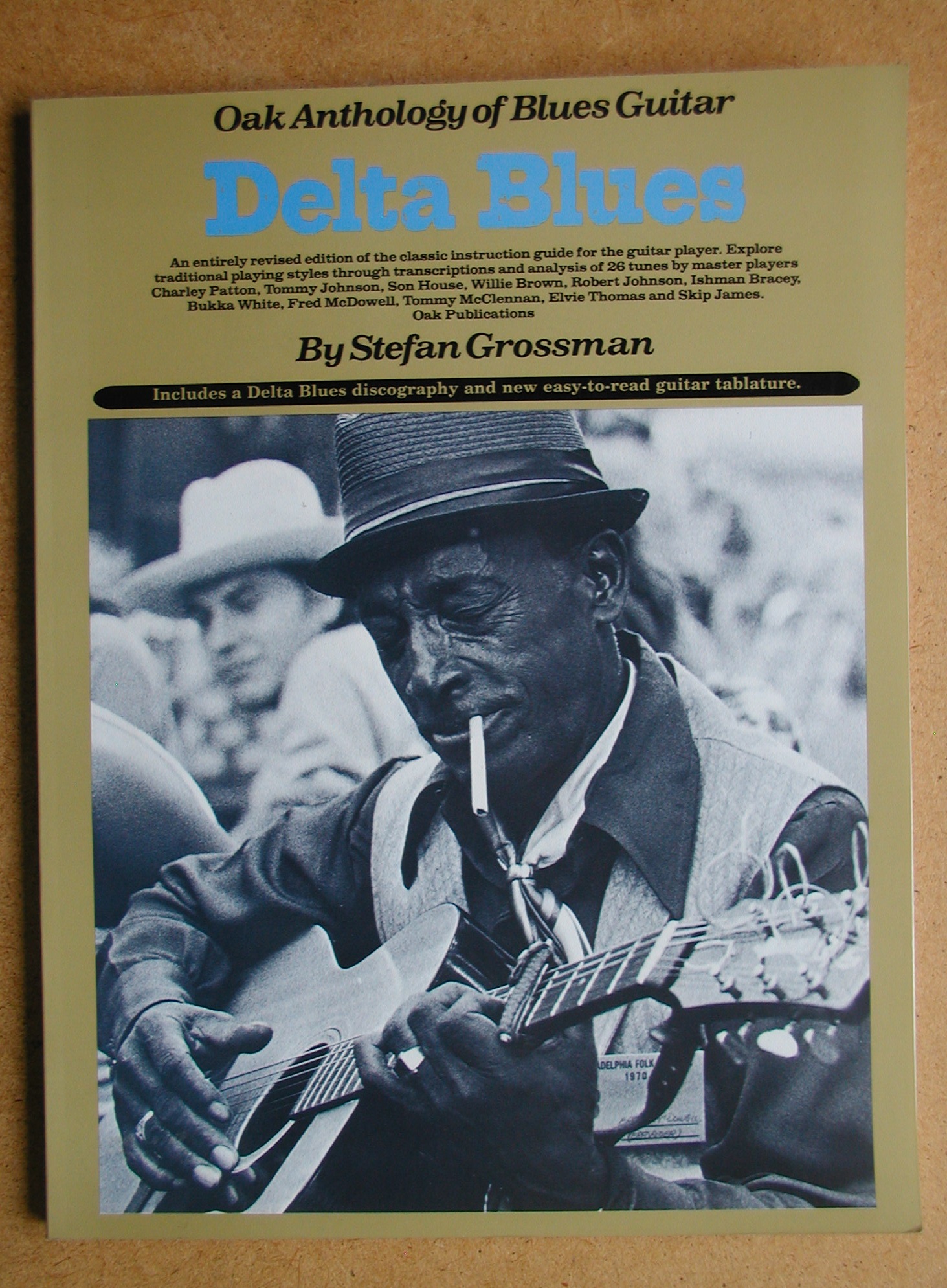 Delta Blues: Oak Anthology of Blues Guitar. - Grossman, Stefan.
