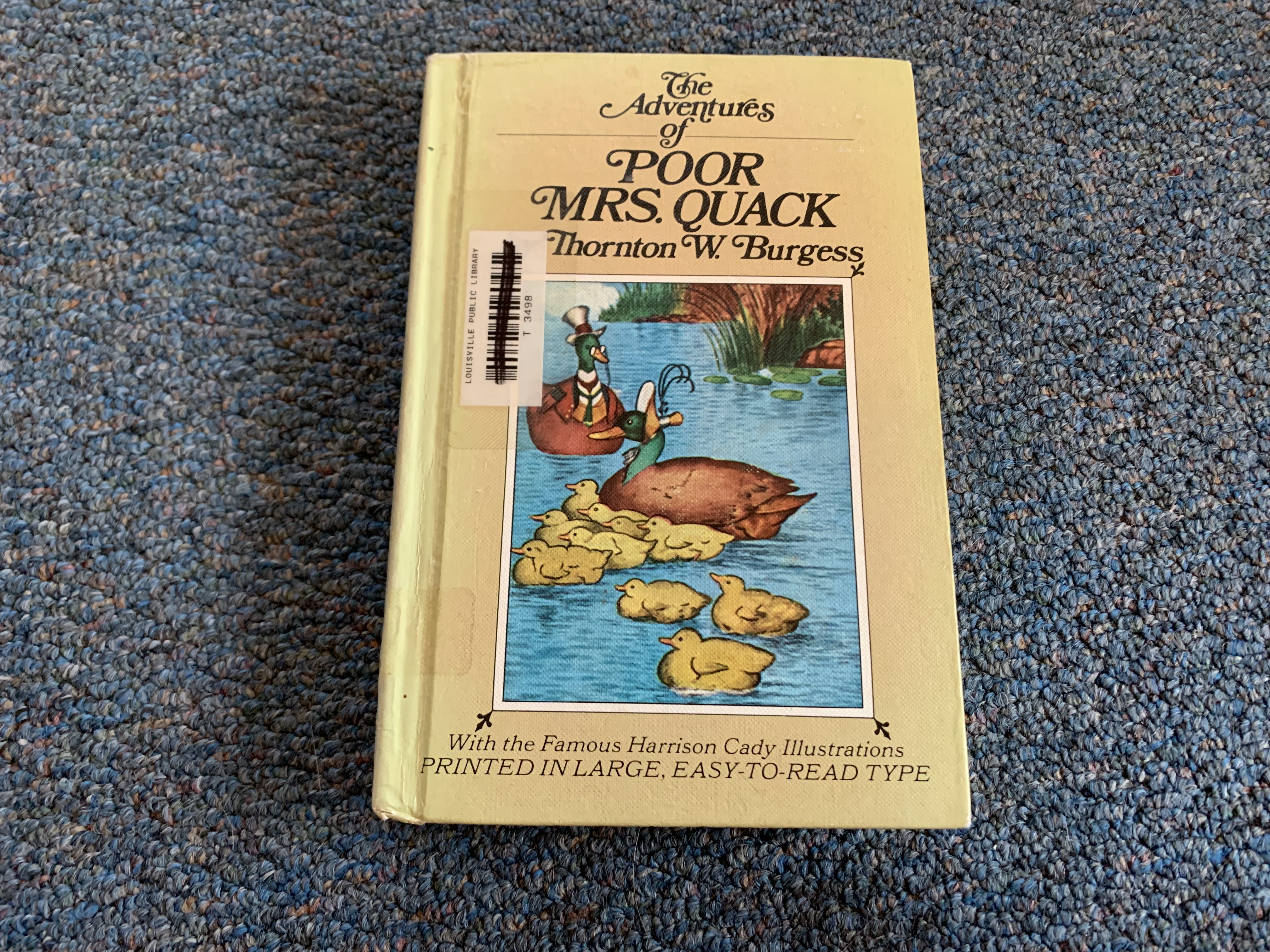 The Adventures of Poor Mrs. Quack. - Burgess, Thornton W.