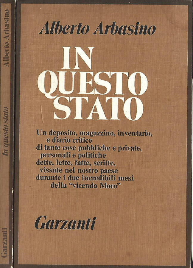 In questo stato - Alberto Arbasino