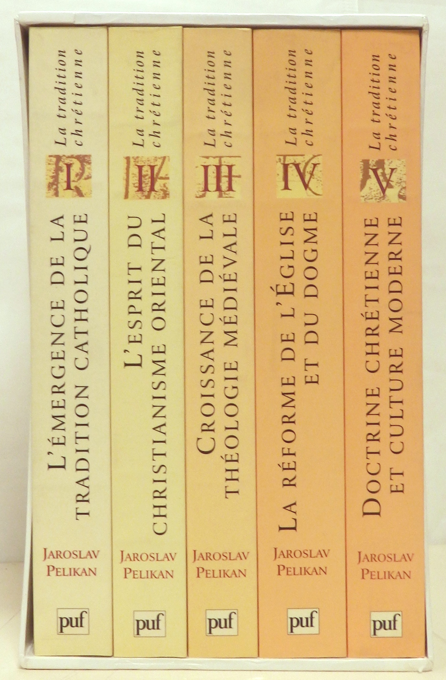 [Edition originale] La Tradition chrétienne. Histoire du développement de la doctrine. 1 : l'Emergence de la tradition catholique 100-600. 2 :