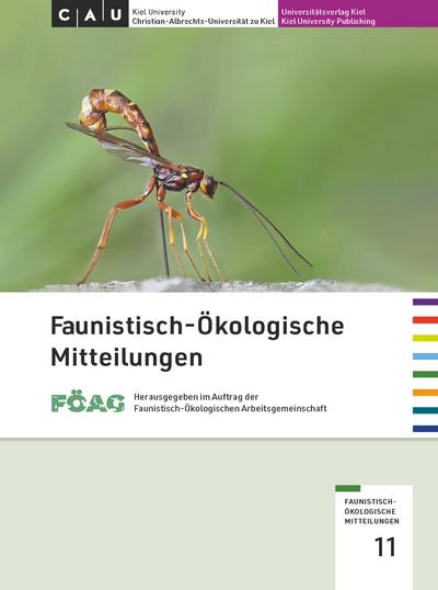 Faunistisch-Ökologische Mitteilungen - Faunistisch-Ökologische Arbeitsgemeinschaft