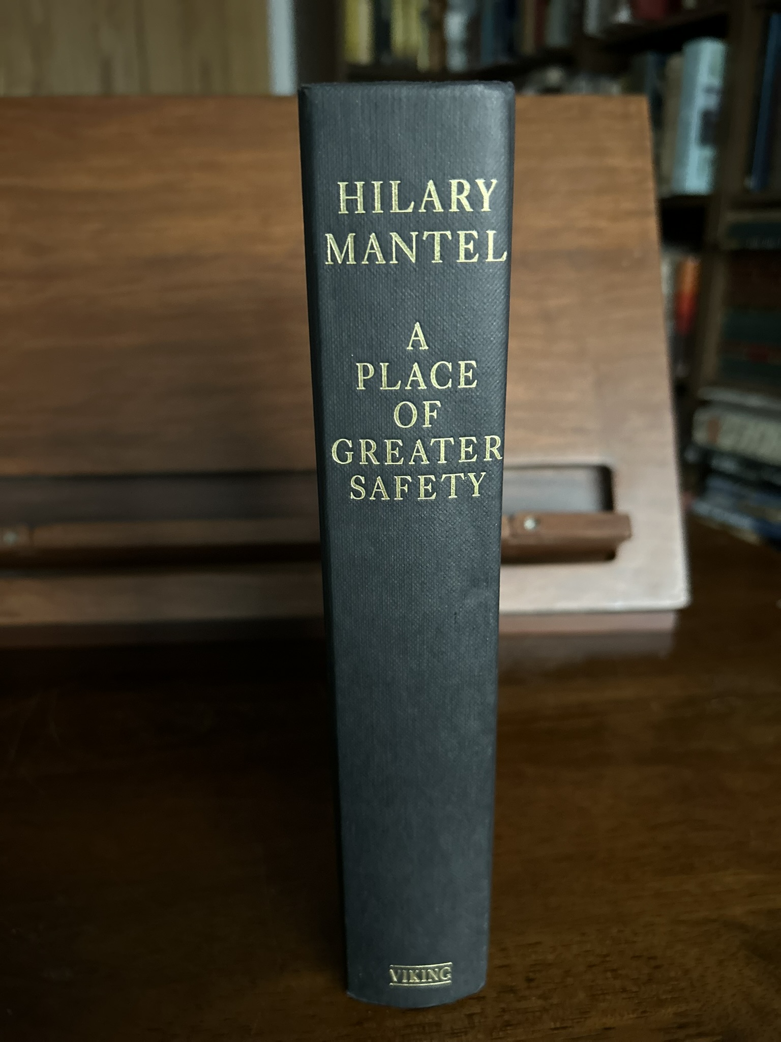 A Place Of Greater Safety by Hilary Mantel Near Fine Hardcover (1992