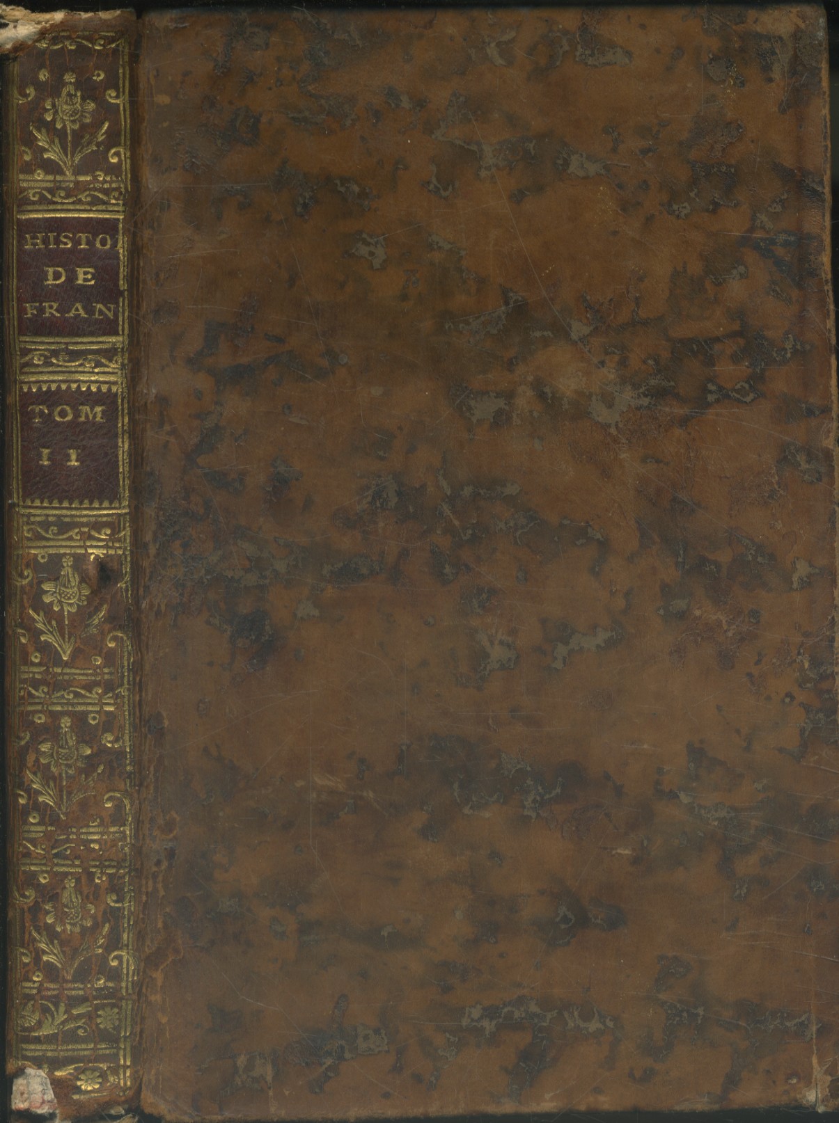 Nouvel abrégé chronologique de l’histoire de France.Seconde partie seule. (Tome 2). Contenant les événemens de notre histoire, depuis Clovis jusqu’à Louis XIV. Les guerres, les batailles, les sièges, etc. Paru sans nom d'auteur. - HENAULT Charles-Jean-Franc?ois