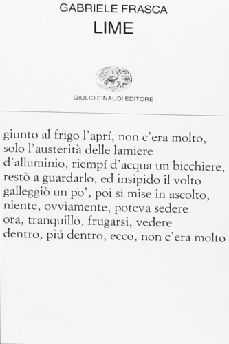 Lime. - Frasca, Gabriele.