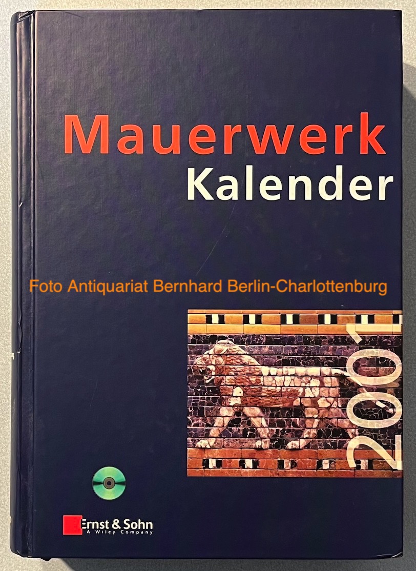 Mauerwerk-Kalender 2001 (26. Jahrgang; 2001) - Hans J. Irmschler; Peter Schubert (Hrsg.)