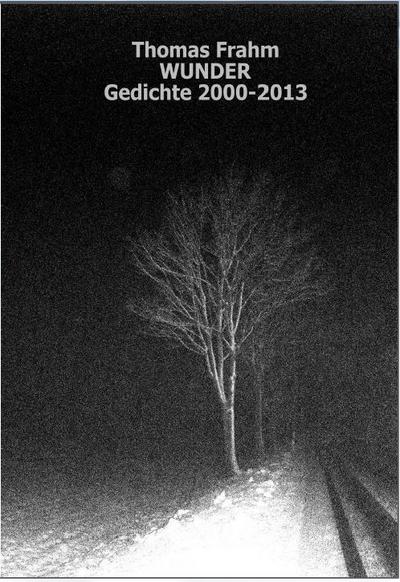 Wunder : Gedichte 2000 - 2013 - Thomas Frahm