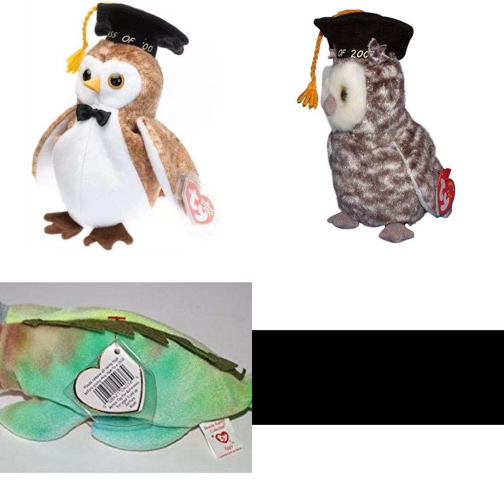 Graduation owl store beanie baby