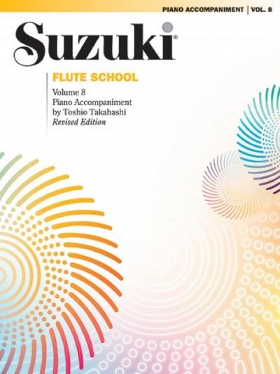 Suzuki Flute School, Piano Accompaniments. Vol.8 - Shinichi Suzuki