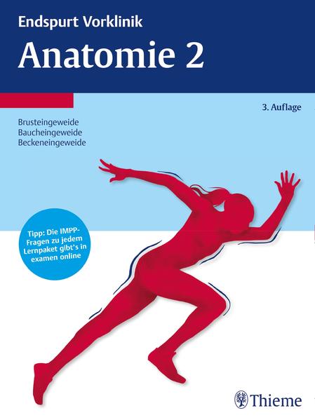 Endspurt Vorklinik: Anatomie 2: Die Skripten fürs Physikum - Bommas-Ebert, Ulrike, Philipp Teubner Norbert Ulfig u. a.
