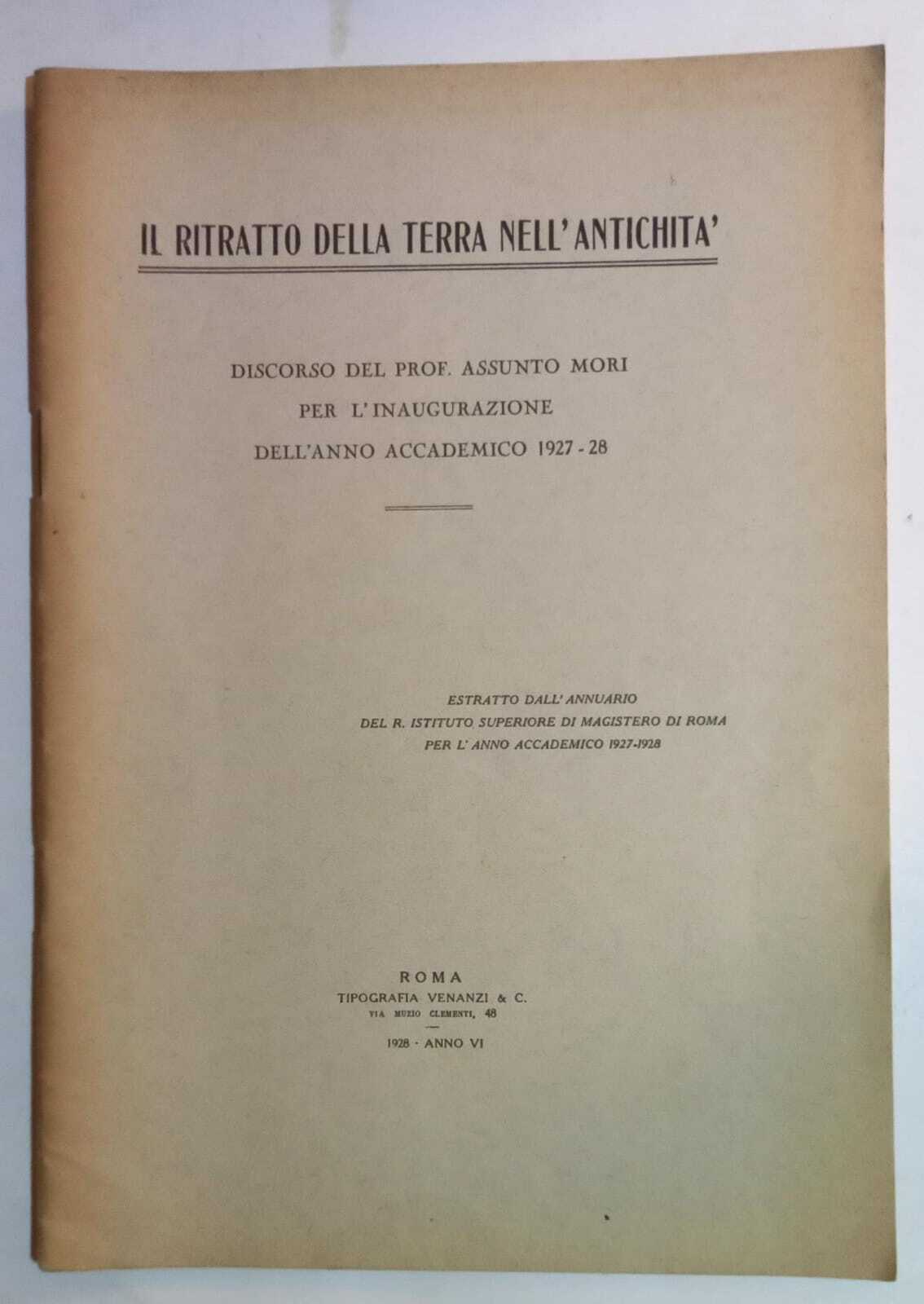 Abebooks Il ritratto della terra nell'antichità