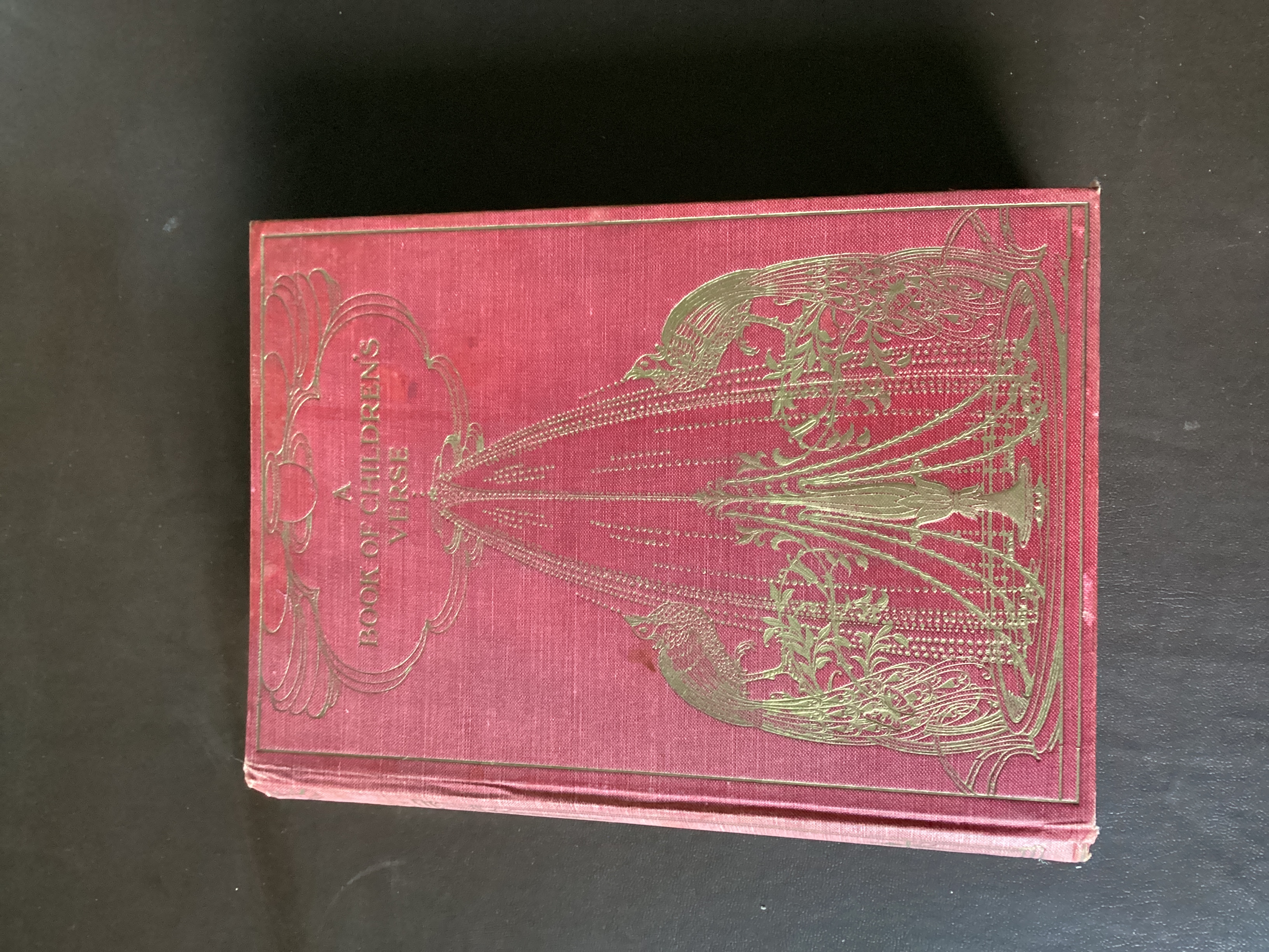 A Book of Children s Verse Mabel Quiller-Couch, Lilian Quiller-Couch (editors), illustrated by M. Etheldreda Gray [Good] [Hardcover]