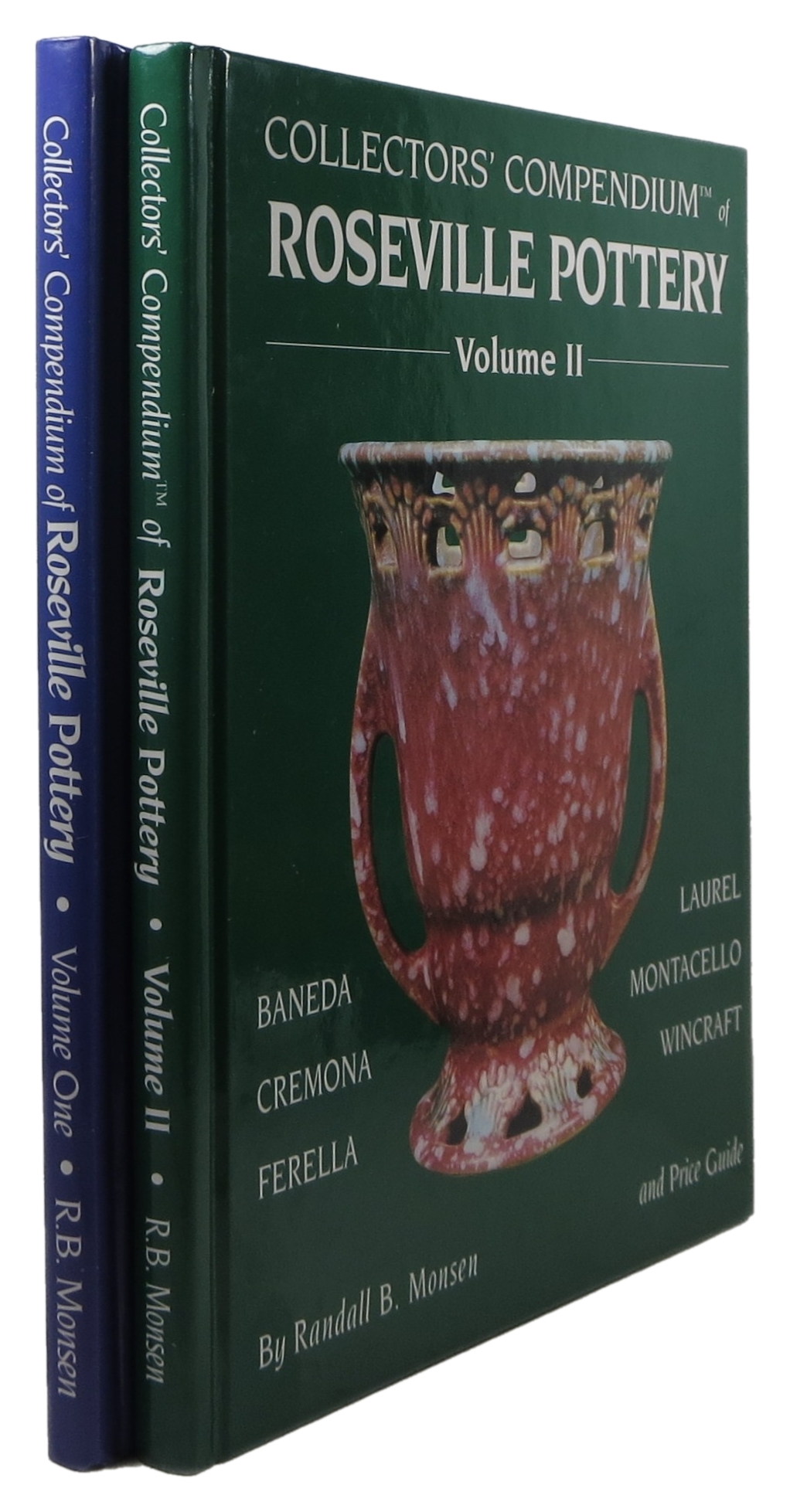 Collectors' Compendium of Roseville Pottery, Two Volume Set with Price