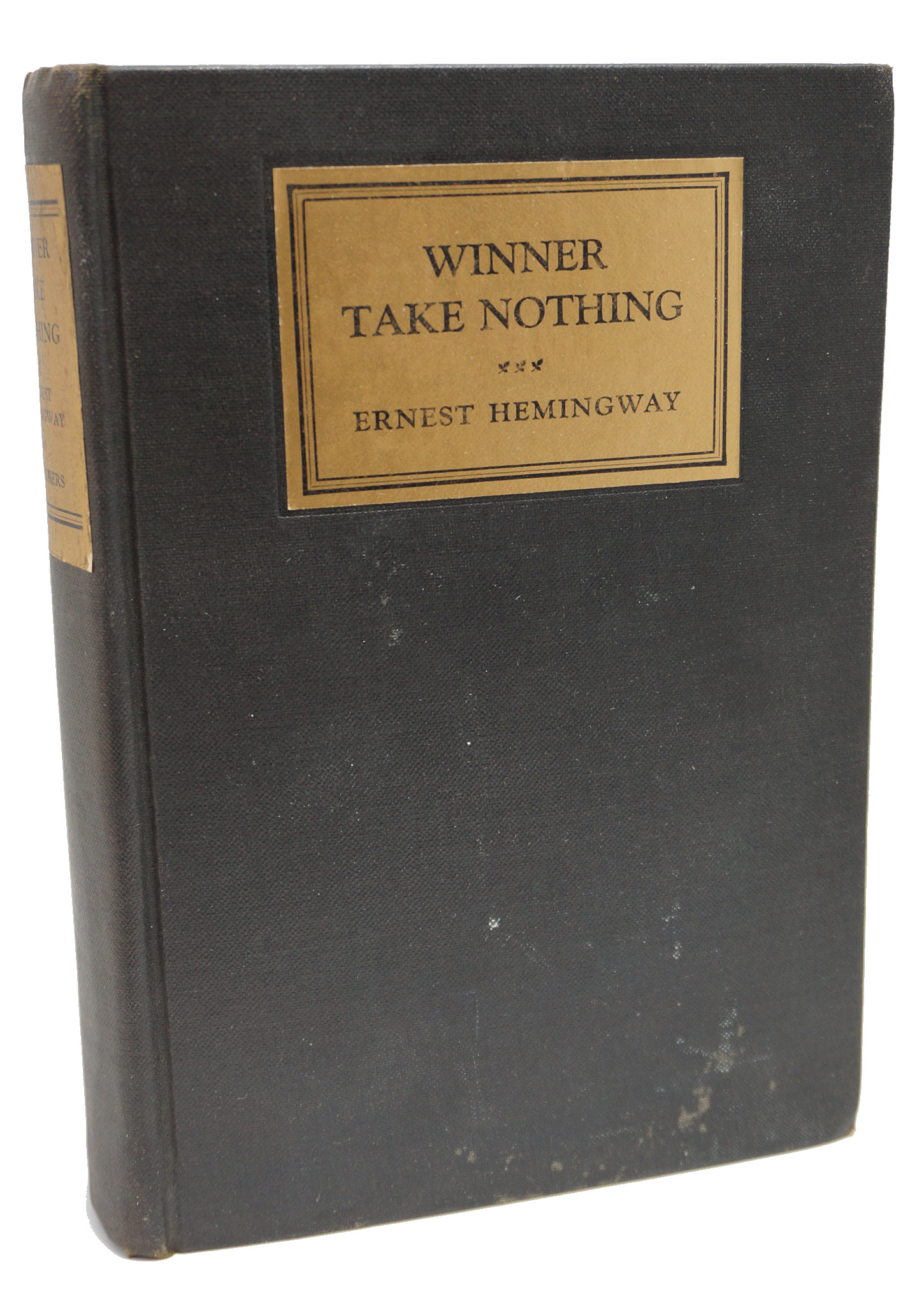 Winner Take Nothing By Ernest Hemingway Very Good Hardcover 1933