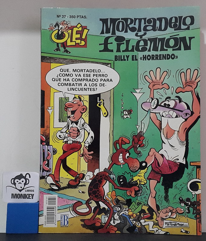 Billy El  Horrendo . Mortadelo y Filemón. Colección Olé. Nº 37