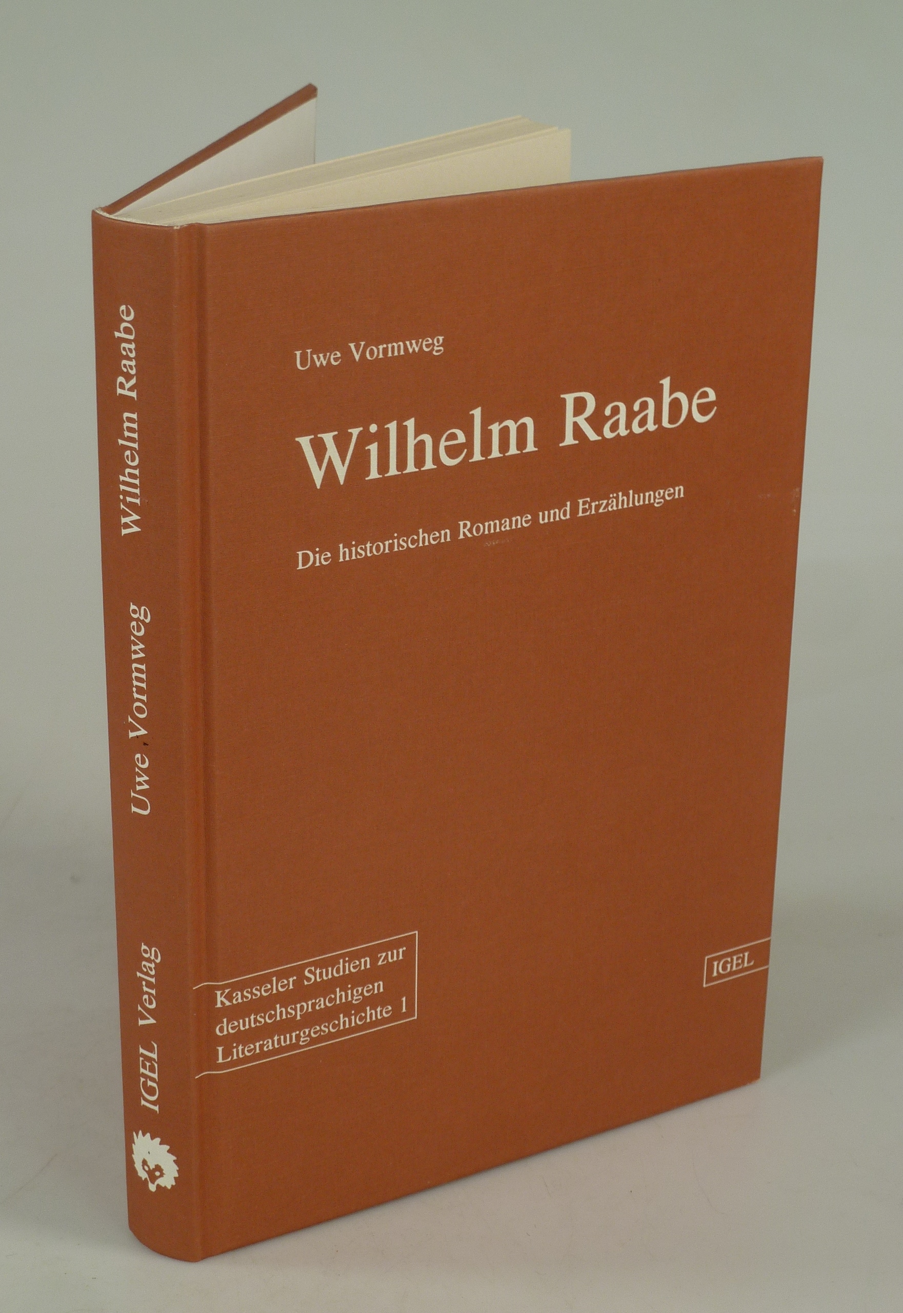 Wilhelm Raabe. - VORMWEG, Uwe.