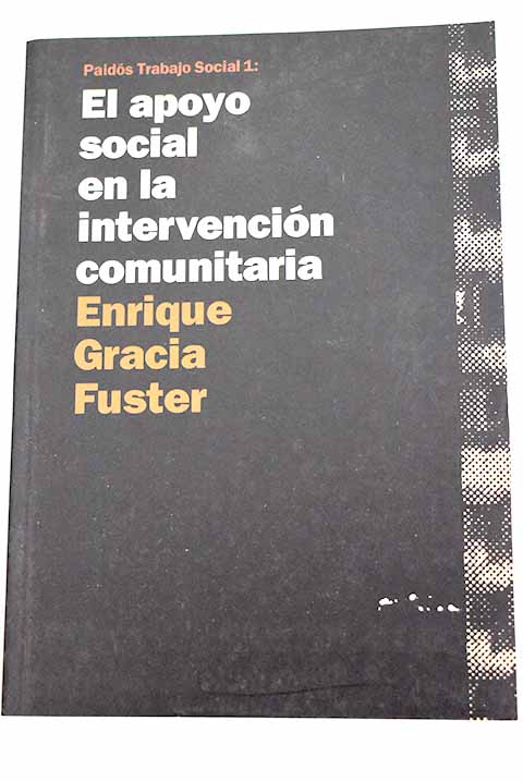 El apoyo social en la intervención comunitaria - Gracia Fuster, Enrique