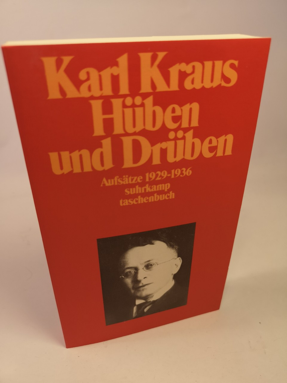 Hüben und Drüben [Neubuch] Aufsätze 1929–1936 - Wagenknecht, Christian und Karl Kraus