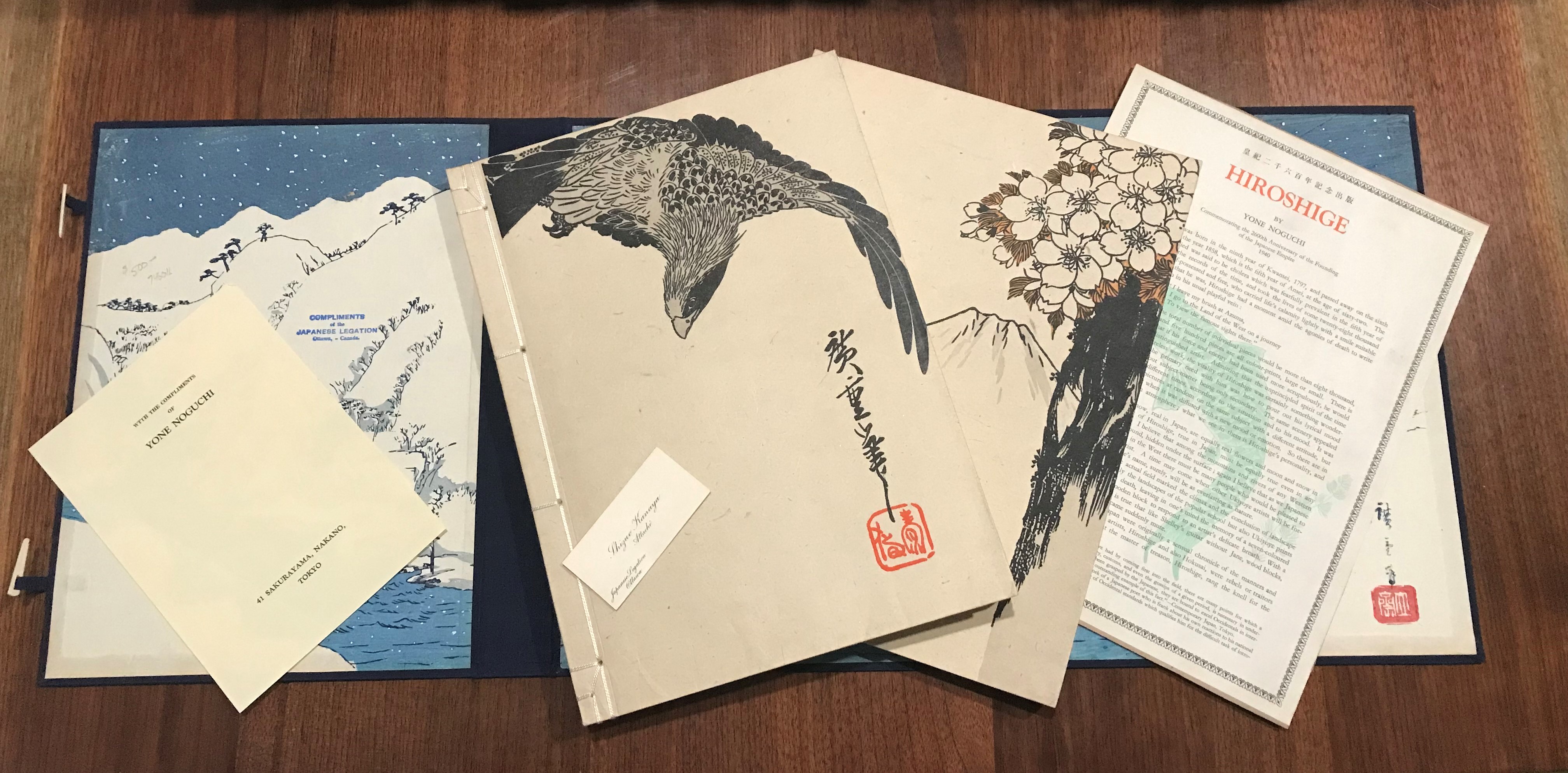新作商品 Commemorative -- Hiroshige Edition in set [two-volume 1940 アート・デザイン・音楽