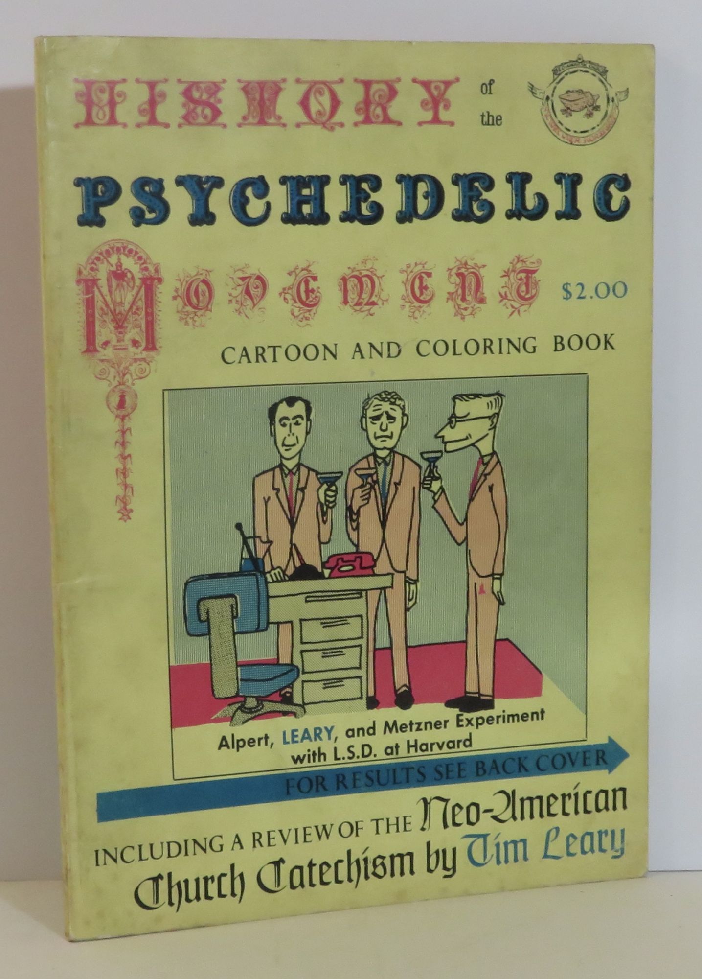History of the Psychedelic Movement Cartoon and Coloring Book Leary, Timothy, Et Al. [ ] [Softcover]