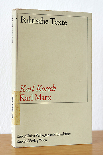 Karl Marx - Korsch, Karl