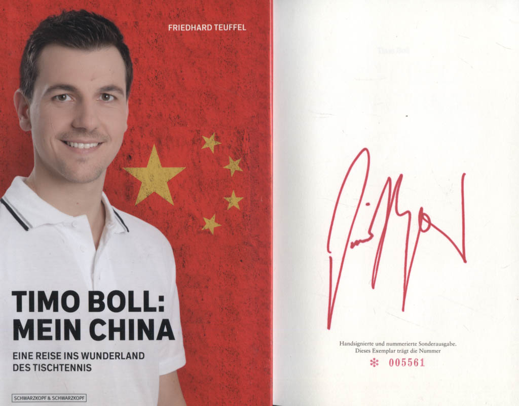 Timo Boll: mein China : eine Reise ins Wunderland des Tischtennis. von - Teuffel, Friedhard