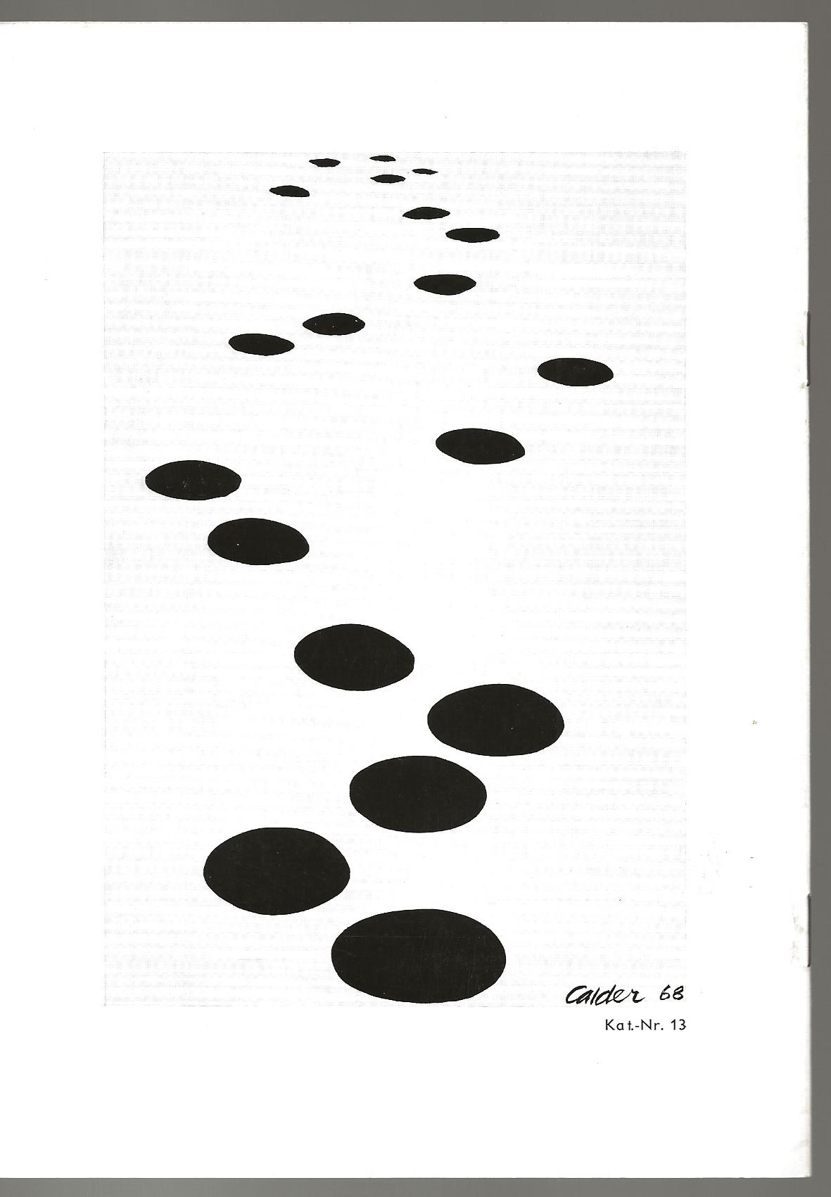 Alexander Calder by Calder, Alexander: Fine Soft Cover (1970 ...