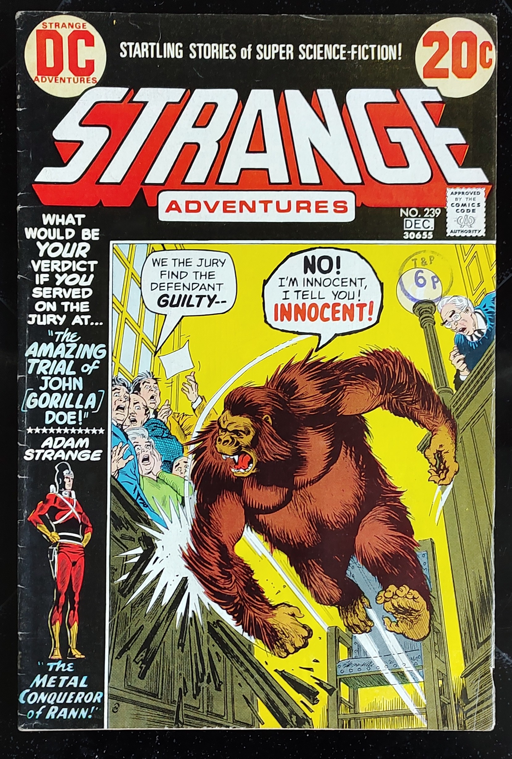 特価品セ Adventures Strange #239  Fox Gardner by 1972- 青年漫画