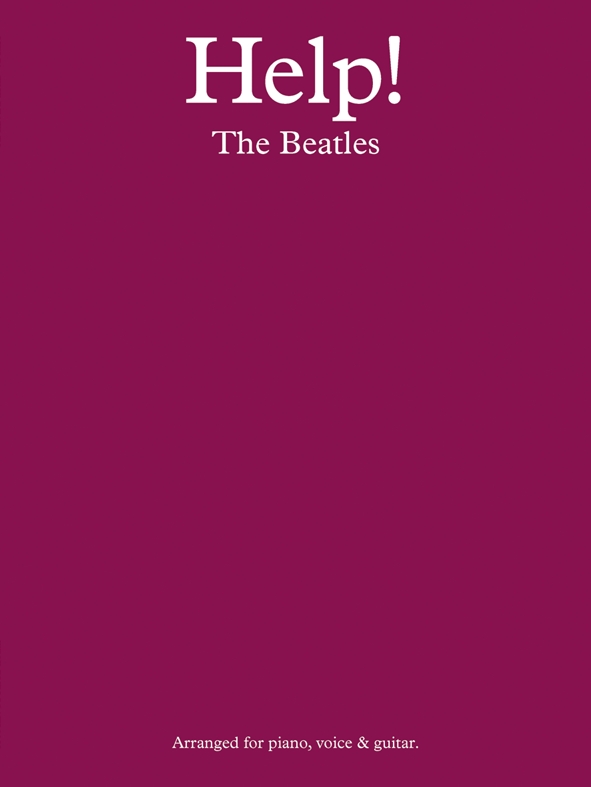 The Beatles: Help Songbook piano/vocal/guitar new edition - Beatles
