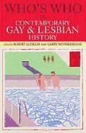 Aldrich, R: Who\\ s Who in Contemporary Gay and Lesbian Histo - Aldrich, Robert