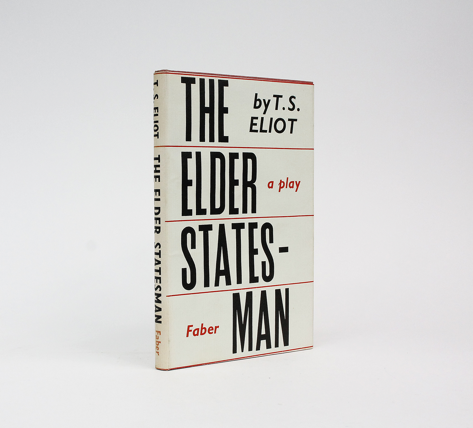 THE ELDER STATESMAN by ELIOT, T. S.: (1959) | LUCIUS BOOKS (ABA, ILAB ...