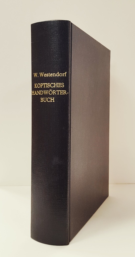 Koptisches Handwörterbuch. Bearbeitet auf Grund des Koptischen Handwörterbuchs von Wilhelm Spiegelberg. Studienausgabe. - Westendorf, Wolfhart