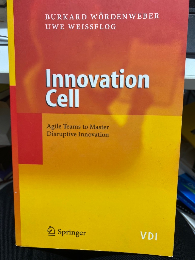 Innovation Cell: Agile Teams to Master Disruptive Innovation (VDI-Buch) There are many ways to describe the gap, which a lean company has to jump to become innovative. Some people see the gap between research and design for production, where people with different mindsets find it hard to communicate and work for the same goal. Other people feel that the gap is the schism between effectiveness and efficiency, i.e. trying to do the right thing is not compatible with trying always to doing things right. Other people believe the gap to be caused by the different paradigms of exploitation and exploration. The financial constraints of globally compet ing companies striving to become more and more lean are leaving fewer and fewer resources for the necessary experimentation to find successful innovations. Whatever the explanation one thing is certain: globally acting companies have to marry short term success with long term sustainability. They have to be at the same time competitive with curr - Wördenweber, Burkard