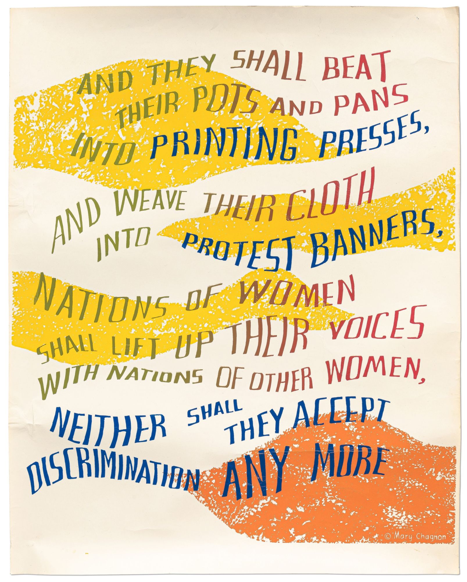 [Poster, Caption Title]: And They Shall Beat Their Pots And Pans Into ...