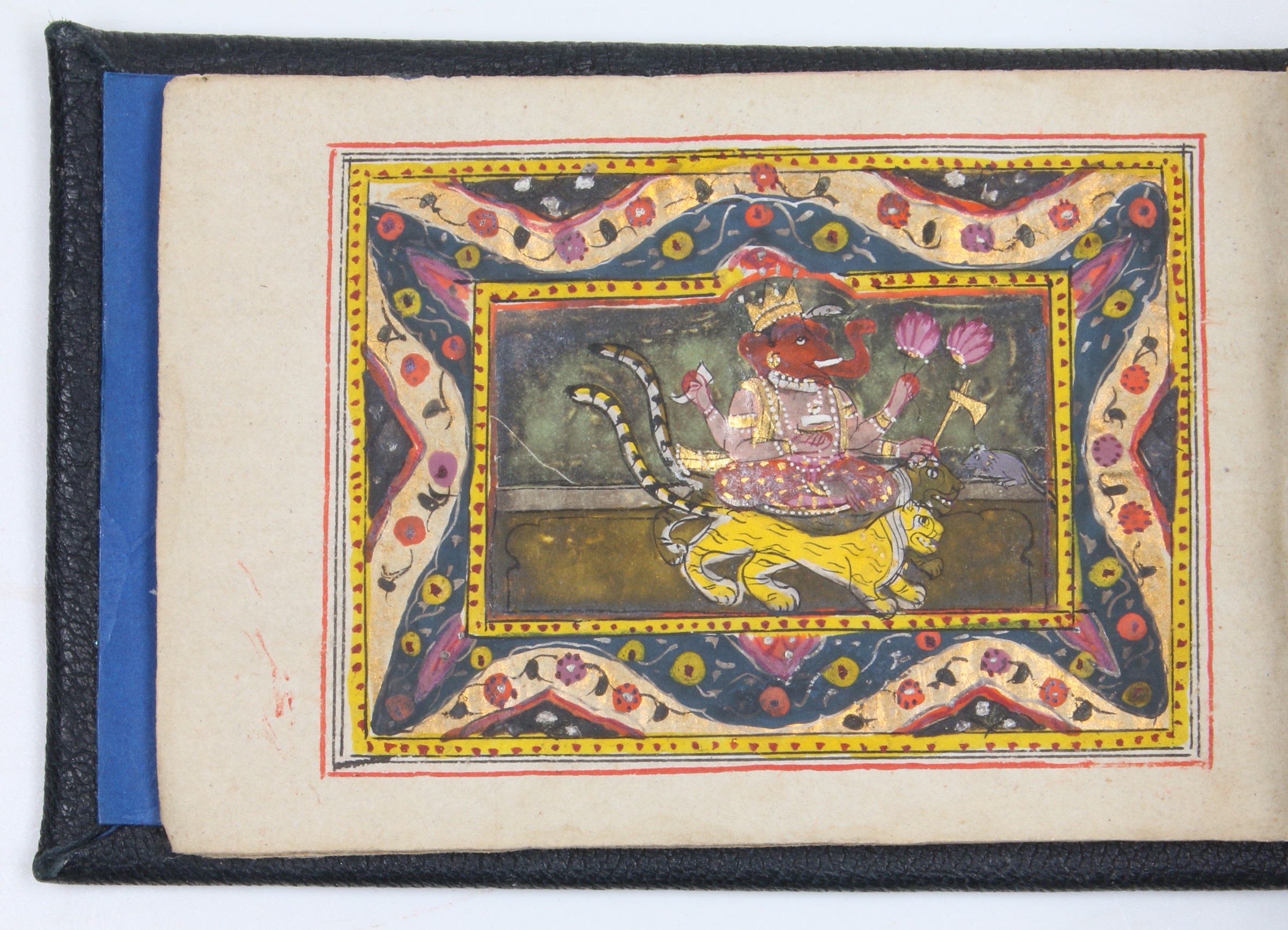 Miniature Bhagavad-Gita manuscript. von [Bhagavad-Gita].: Manuskript ...