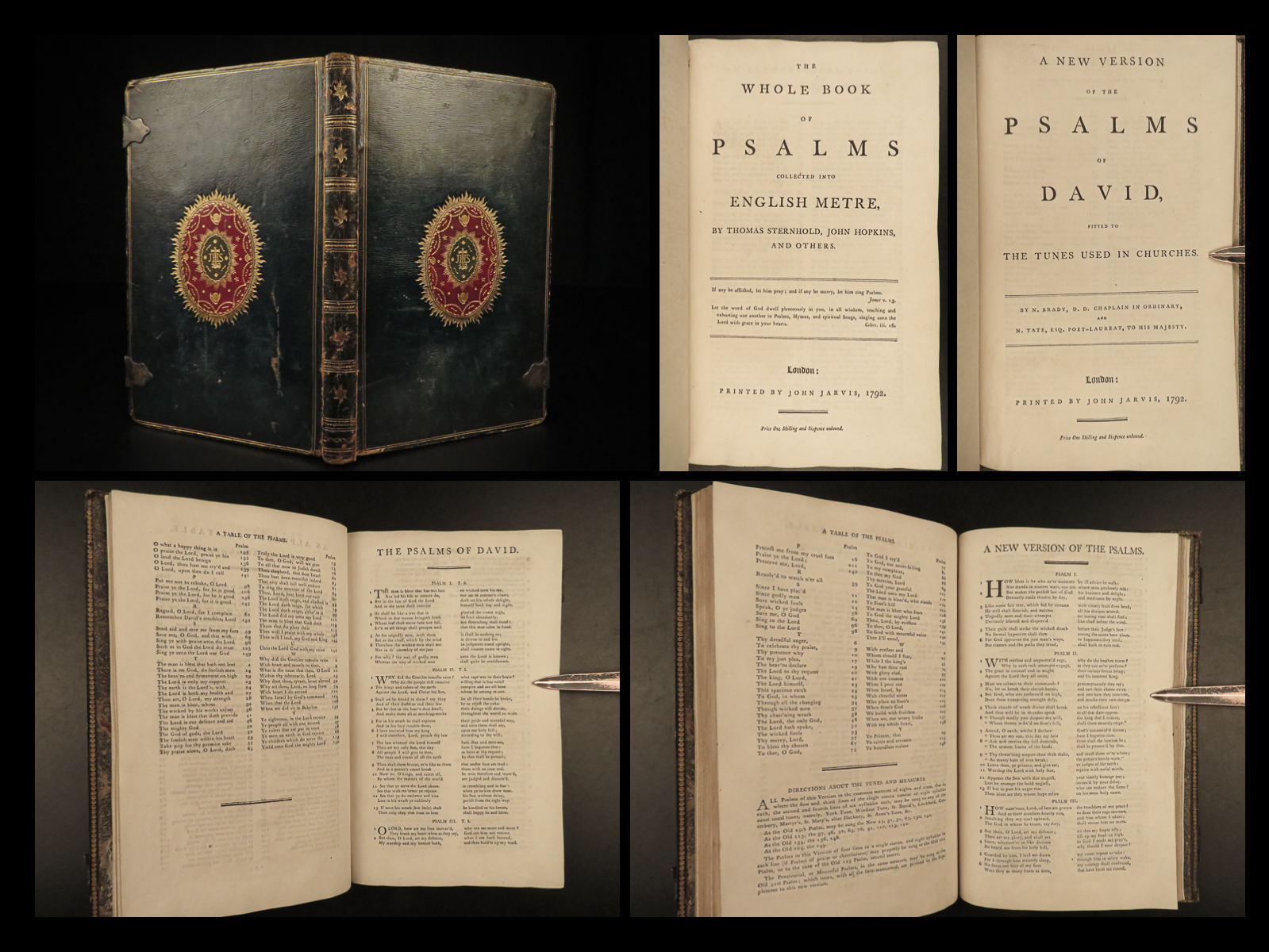 The Whole Book Of Psalms : Collected Into English Metre, By Thomas Sternhold, John Hopkins, And Others - STERNHOLD, Thomas